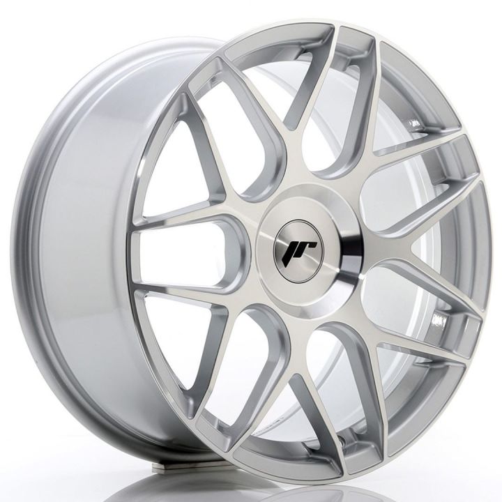 Japan Racing Wheels<br>JR18 Silver Machined (18x8.5)