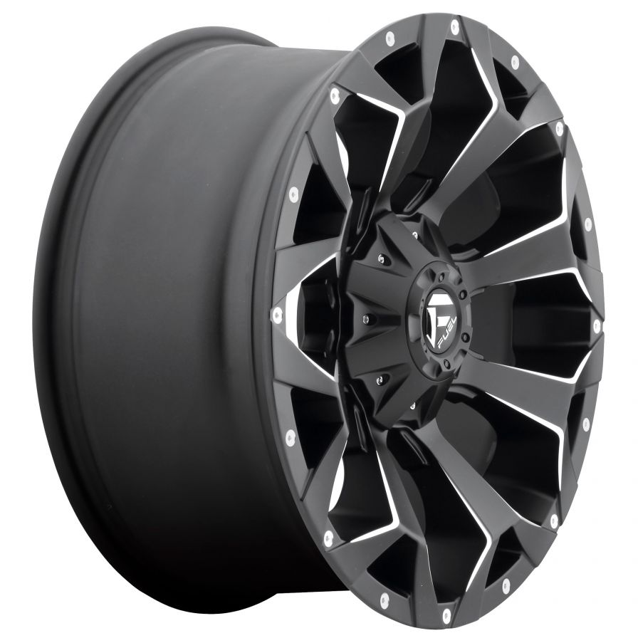 Fuel Wheels<br>Assault Matte Black Milled (22x9.5)