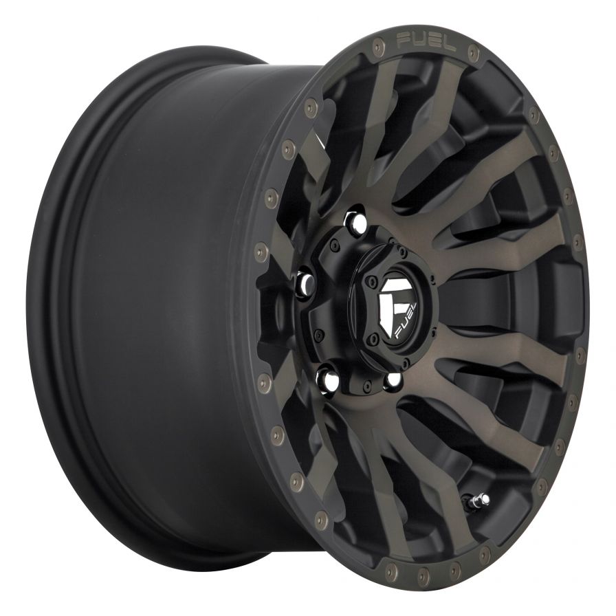 Fuel Wheels<br>Blitz Matte Black Machined (18x9)