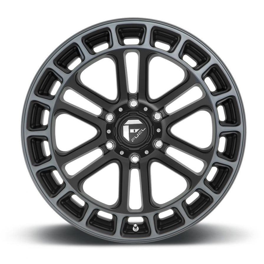 Fuel Wheels<br>Heater Matte Black (20x9)