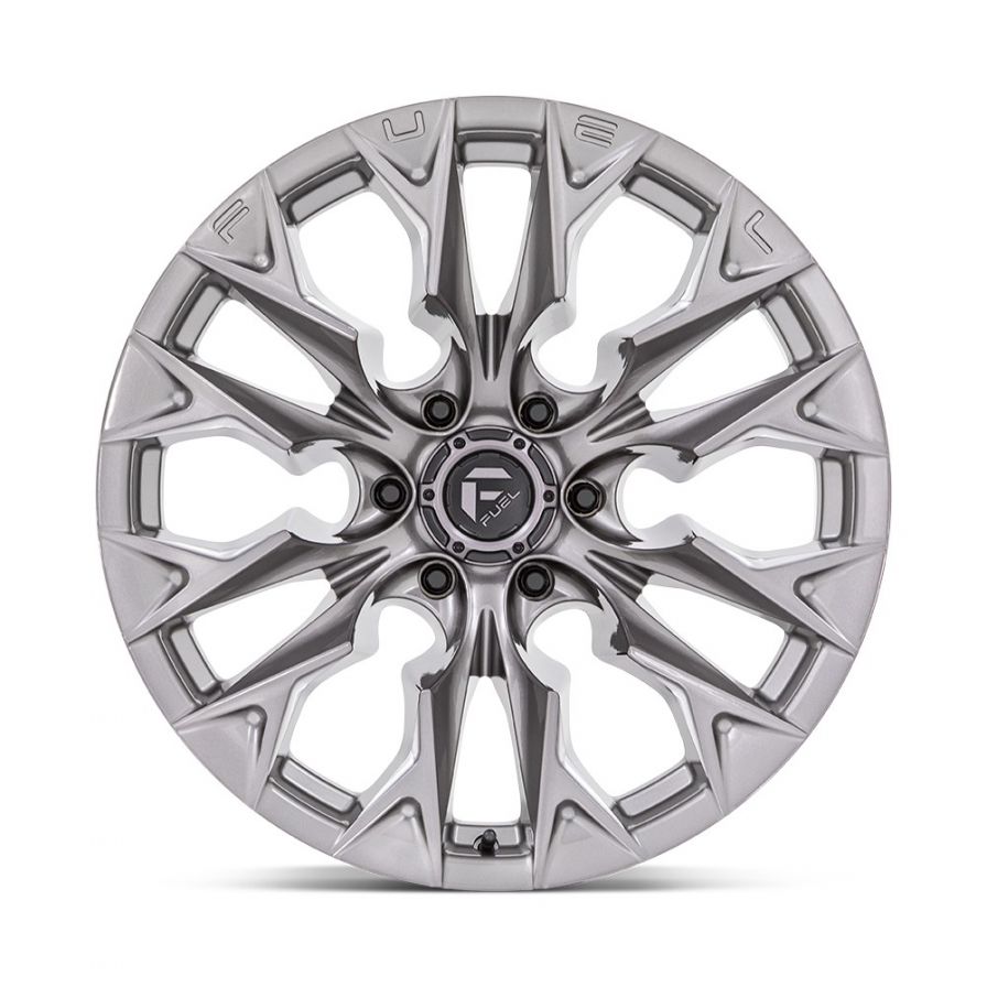 Fuel Wheels<br>Flame Platinum (22x10)