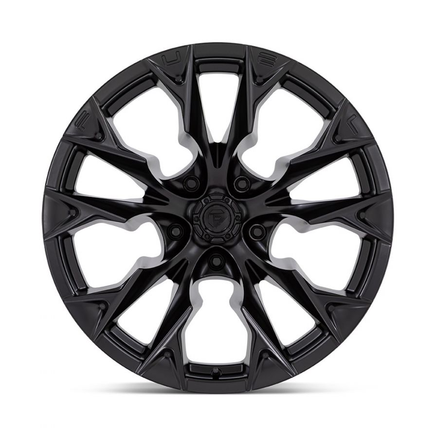 Fuel Wheels<br>Flame Matte Black (22x10)