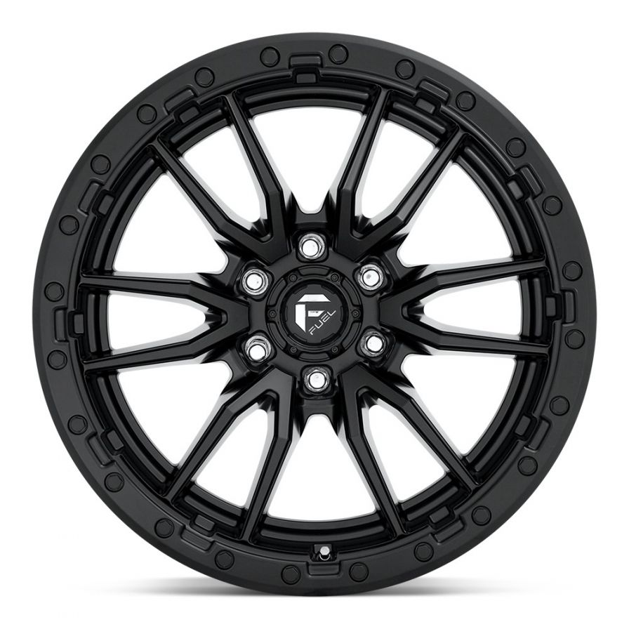 Fuel Wheels<br>Rebel Matte Black (20x9)