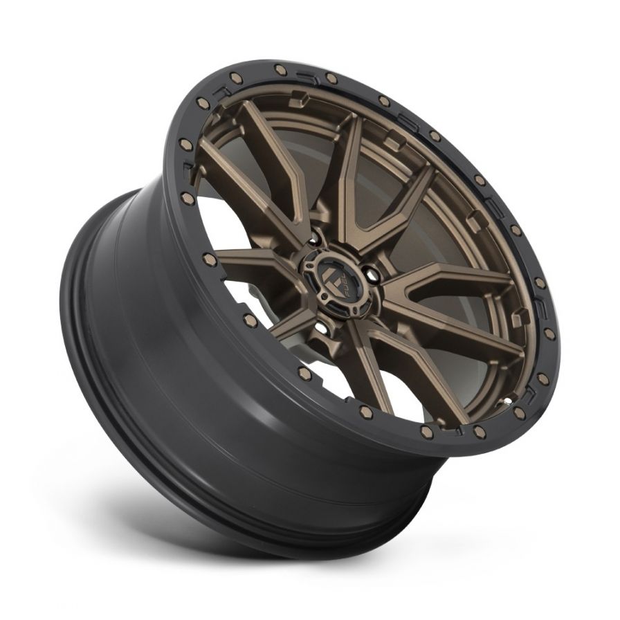 Fuel Wheels<br>Rebel Matte Bronze Black Lip (20x9)