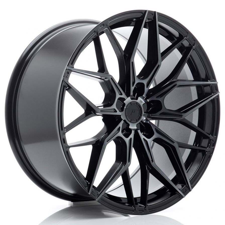 Japan Racing Wheels<br>JR46 Black Machined (20x10)