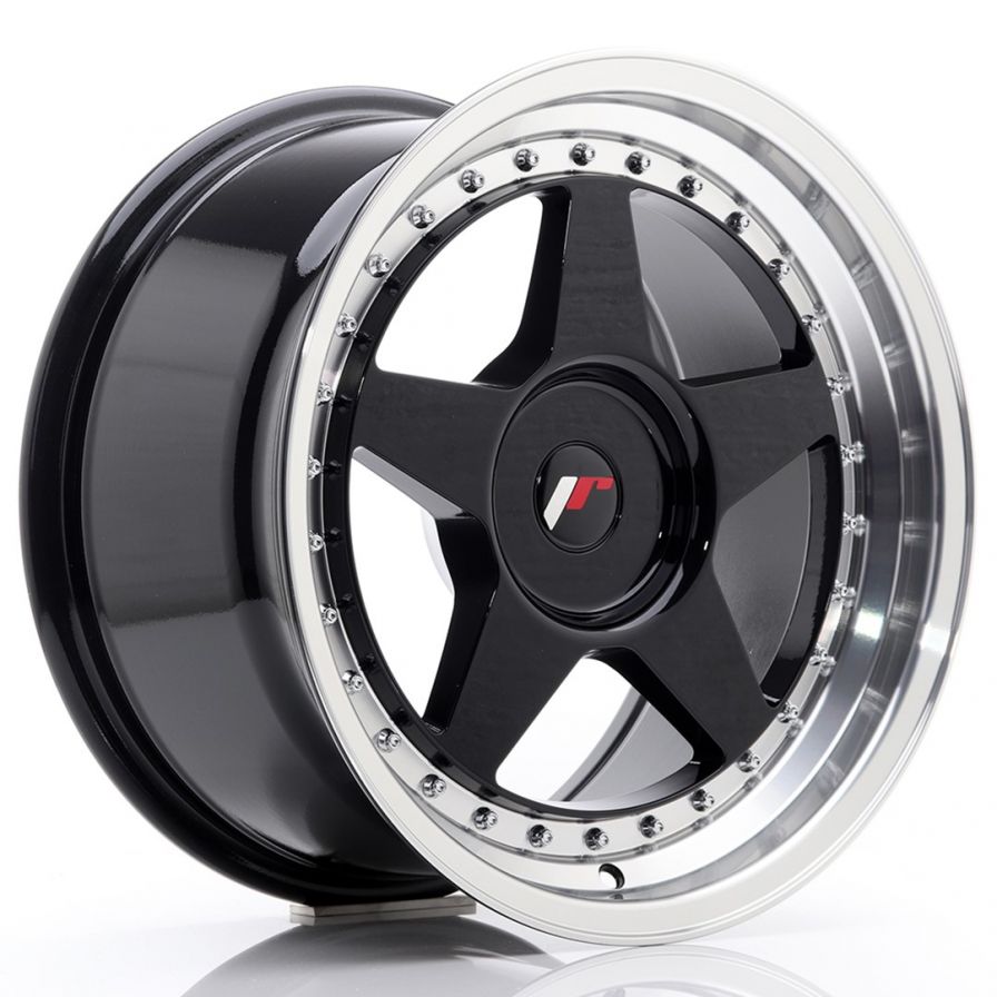 Japan Racing Wheels<br>JR6 Gloss Black (17x9)