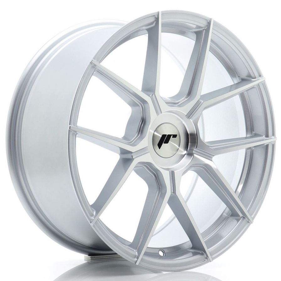 Japan Racing Wheels<br>JR30 Silver Machined (18x8)