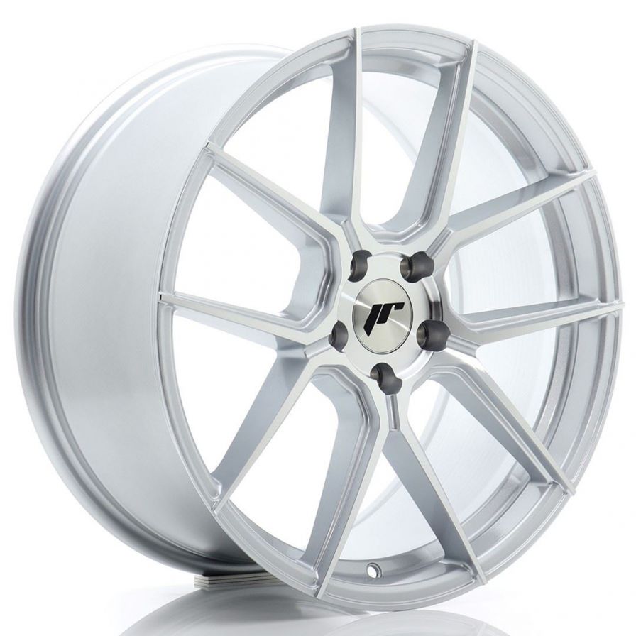 Japan Racing Wheels<br>JR30 Silver Machined (19x8)