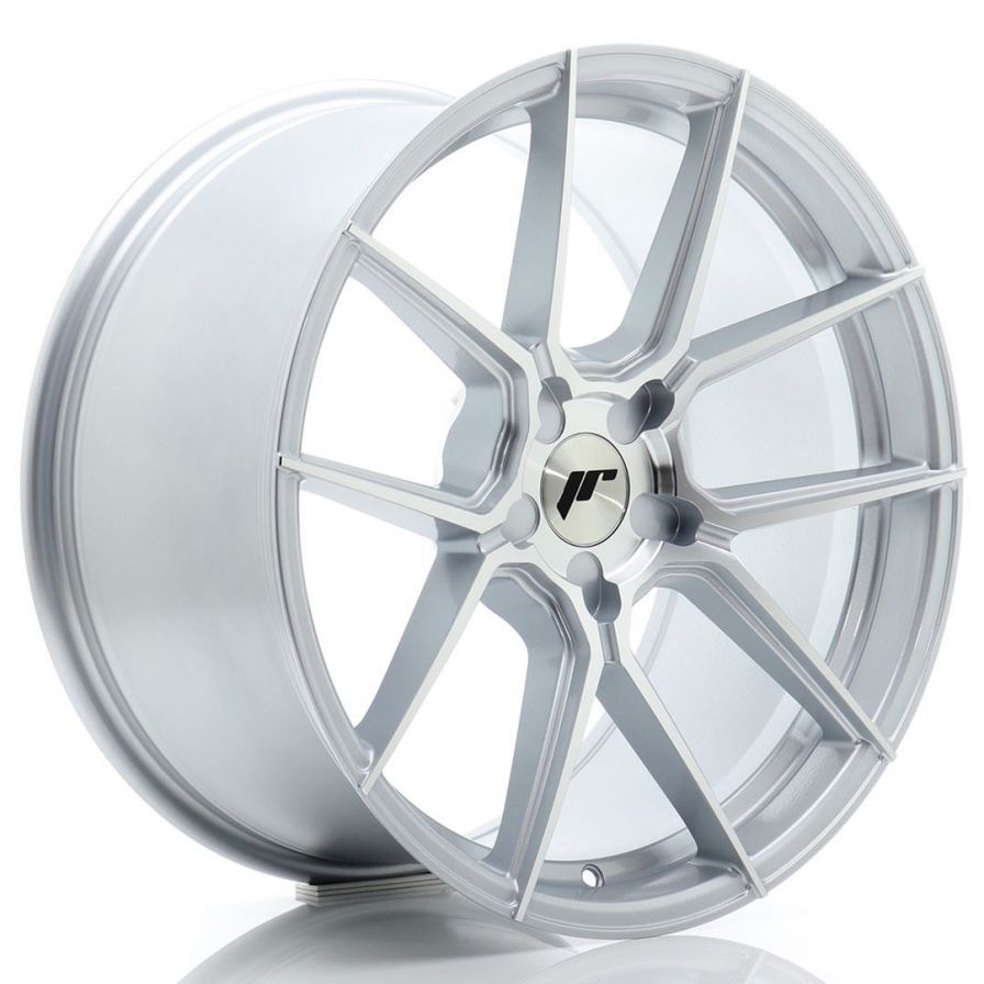 Japan Racing Wheels<br>JR30 Silver Machined (19x9)