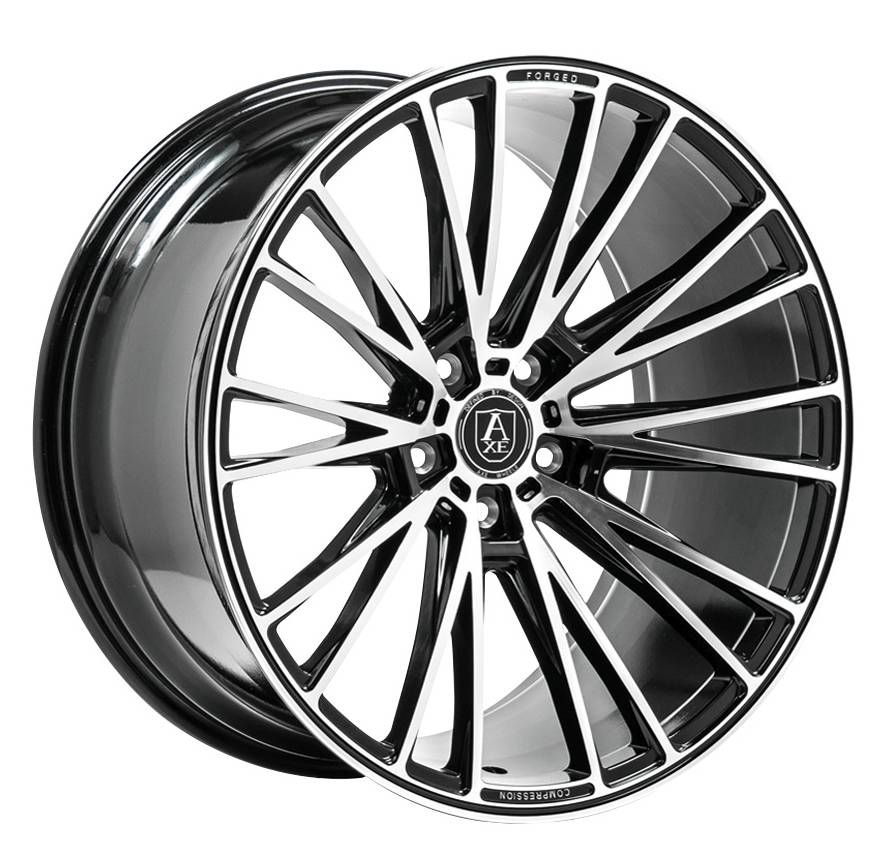 Axe Wheels<br>CF2 - Black Polished (20x10)