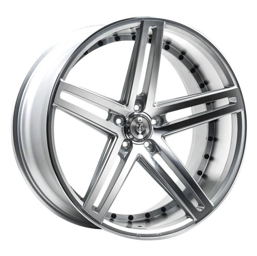 Axe Wheels<br>EX20 - Silver Polished (22x10.5)