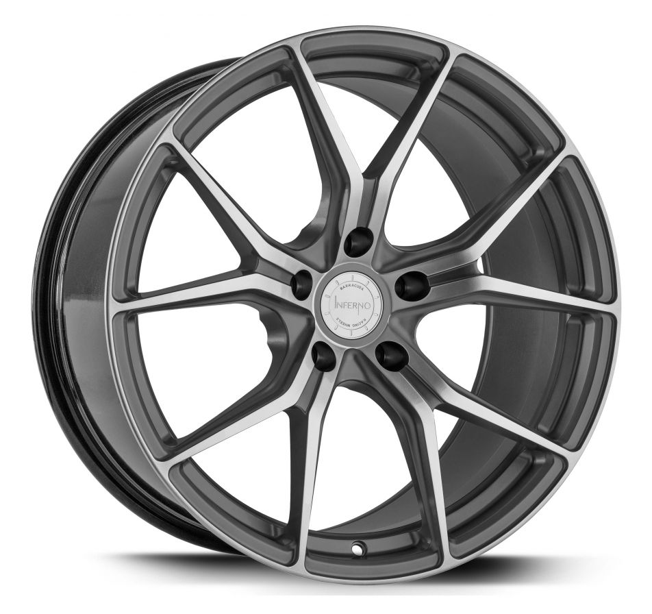 Barracuda<br>Inferno - Highgloss Gunmetal Polished (19x9.5)