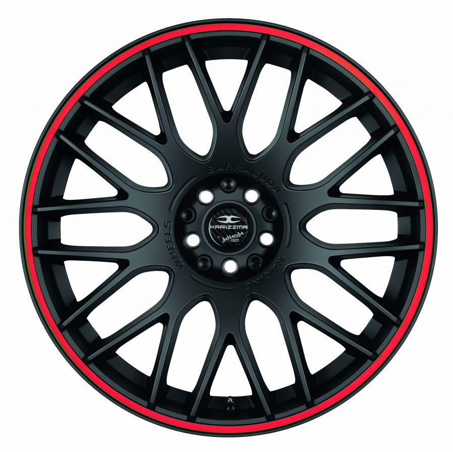 Barracuda<br>Karizzma - Matt Black Puresports Color Trim Rot (20x9)