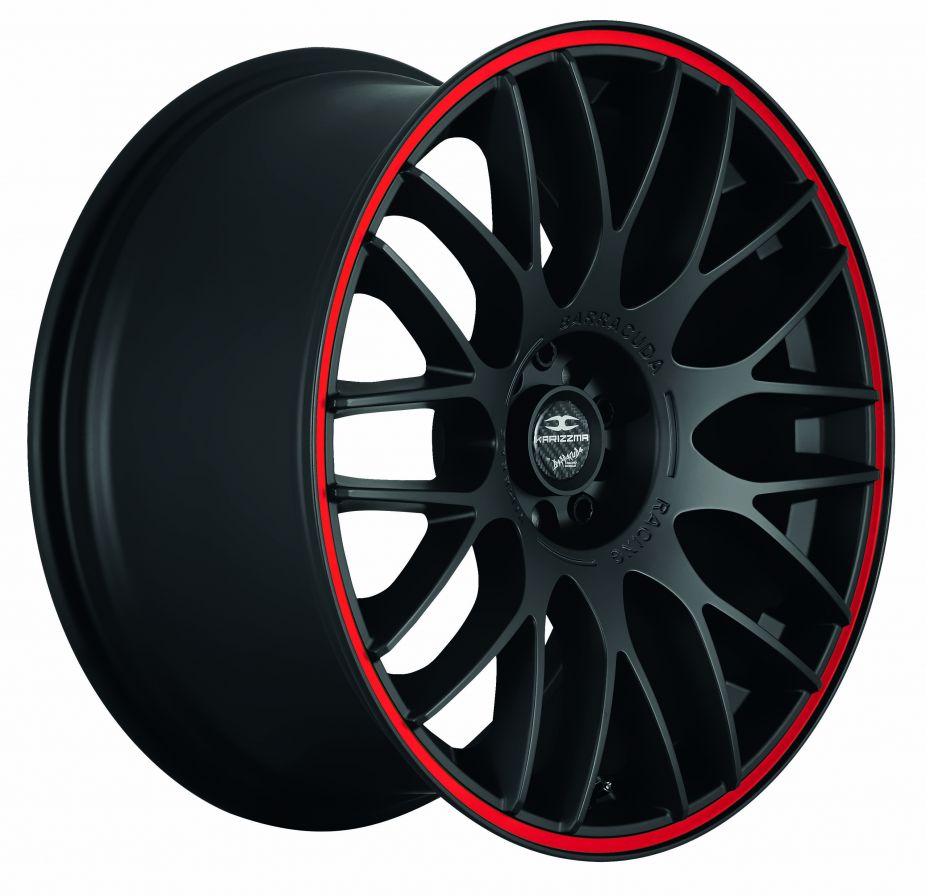 Barracuda<br>Karizzma - Matt Black Puresports Color Trim Rot (19x8.5)