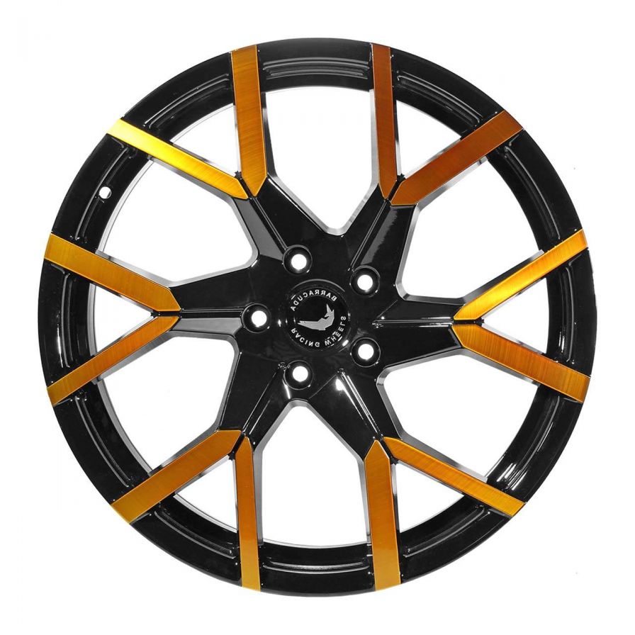 Barracuda<br>Tzunamee Evo - Gloss Black Flashgold (18x8)