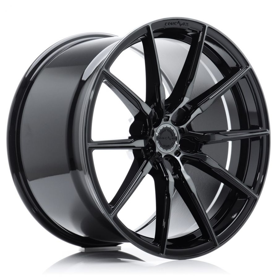 Concaver Wheels<br>CVR4 Double Tinted Black (20x8)