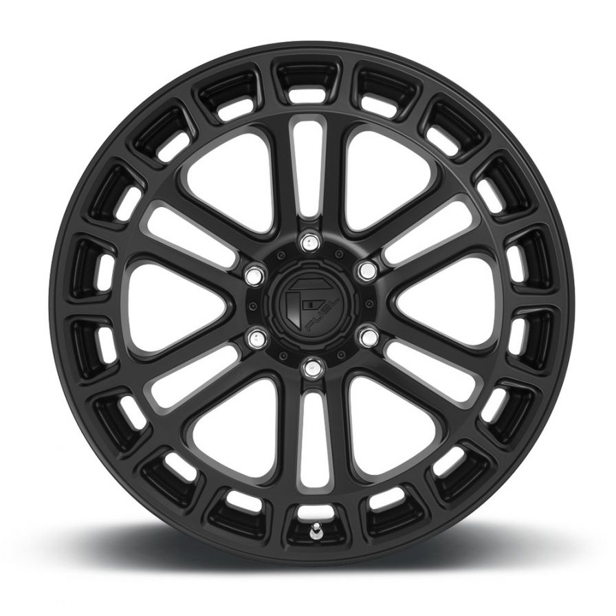 Fuel Wheels<br>Heater Matte Black (20x10)