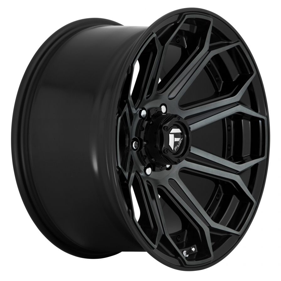 Fuel Wheels<br>Siege Gloss Black Dark Machined (18x9)