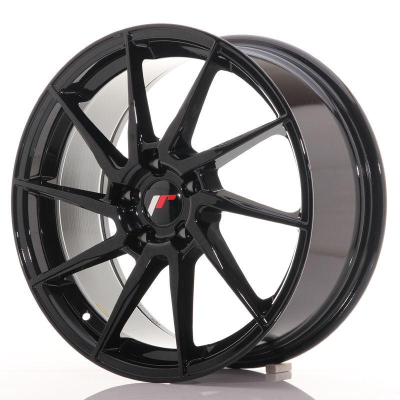 Japan Racing Wheels<br>JR36 Glossy Black (18x8)