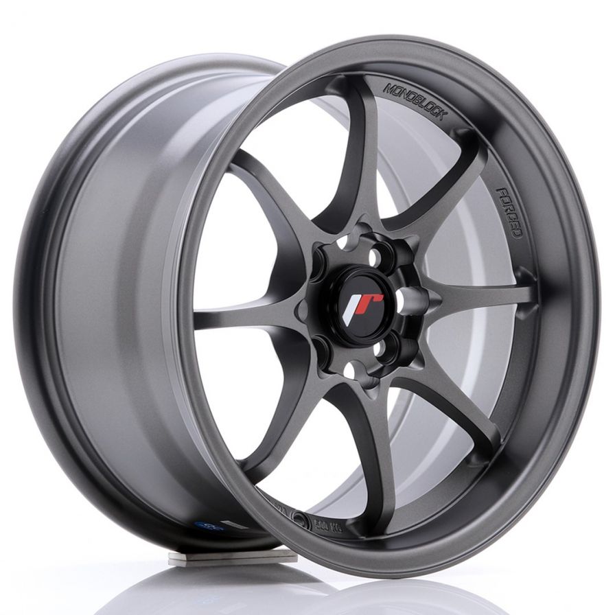 Japan Racing Wheels<br>JR5 Matt Gun Metal (15x8)