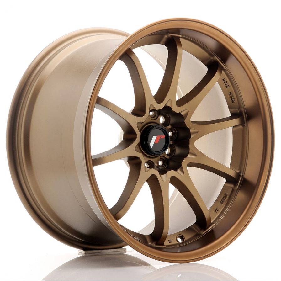 Japan Racing Wheels<br>JR5 Dark Bronze (18x10.5)