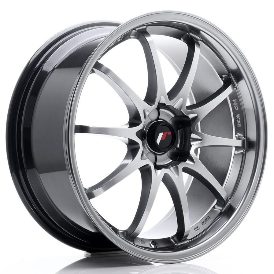 Japan Racing Wheels<br>JR5 Hyper Black (19x8.5)