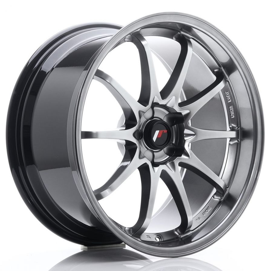 Japan Racing Wheels<br>JR5 Hyper Black (19x9.5)