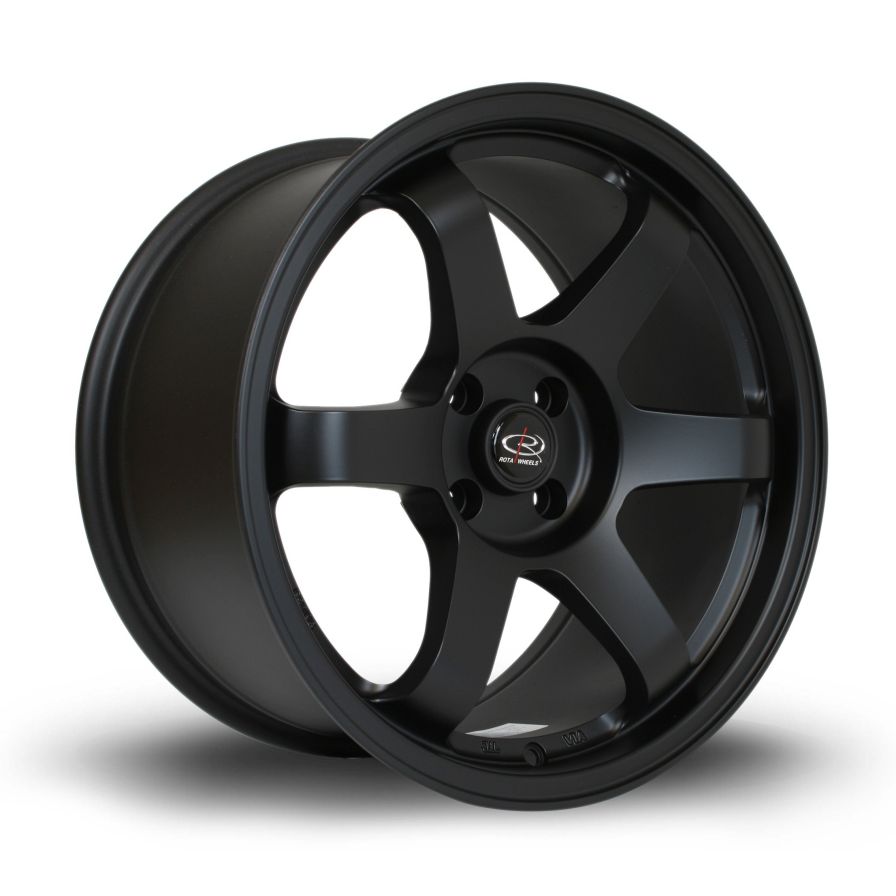 Rota Wheels<br>Grid Flat Black (17x9.5)