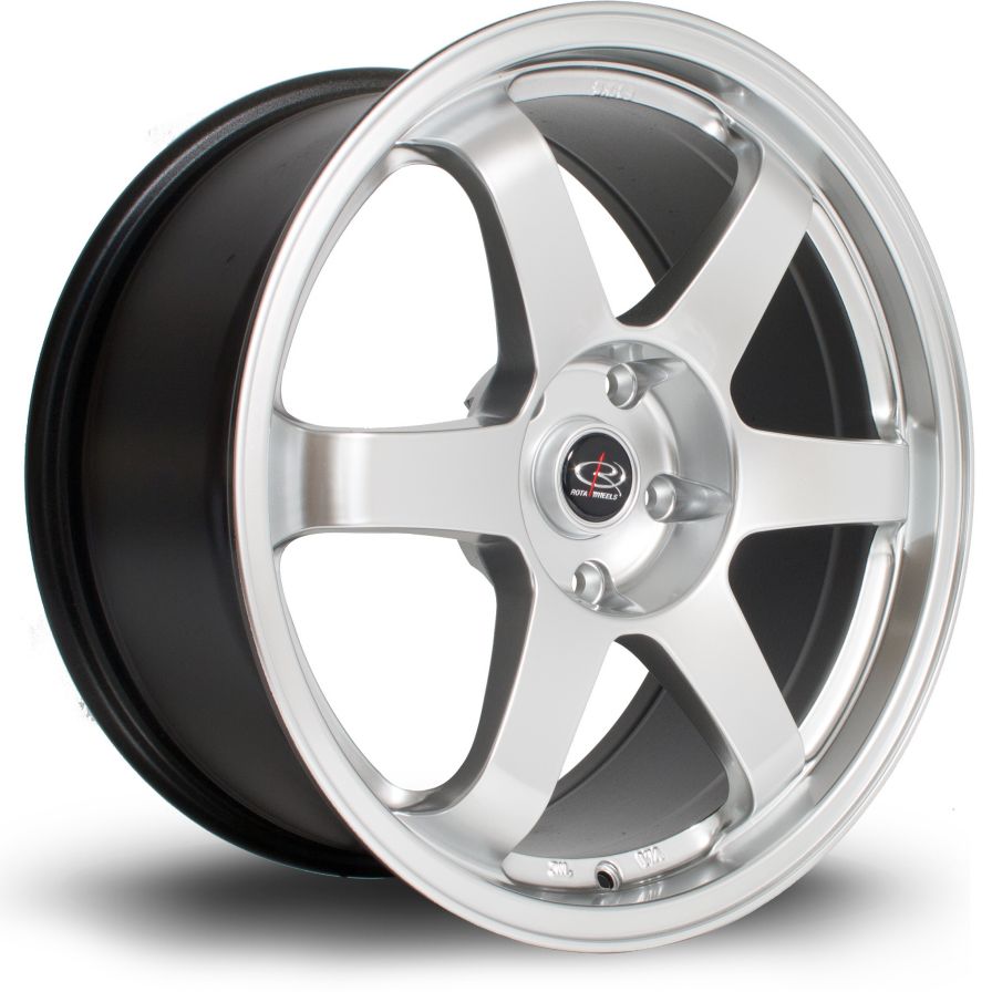 Rota Wheels<br>Grid Hyper Silver (18x8.5)