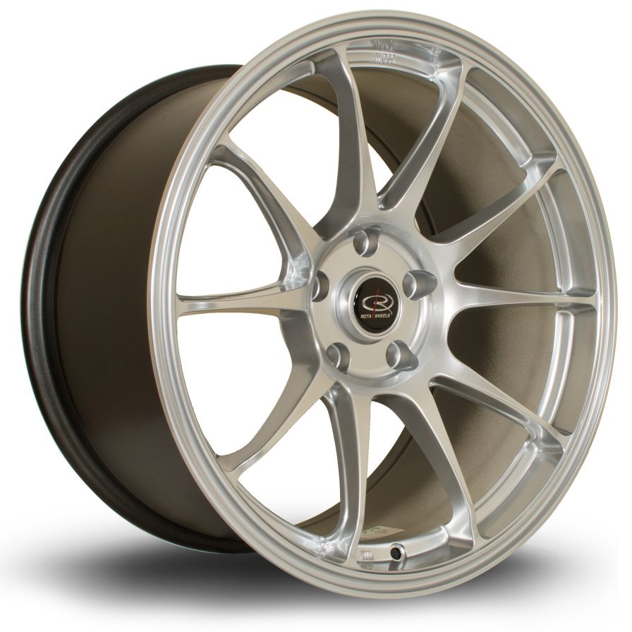 Rota Wheels<br>Titan Hyper Silver (18x9.5)