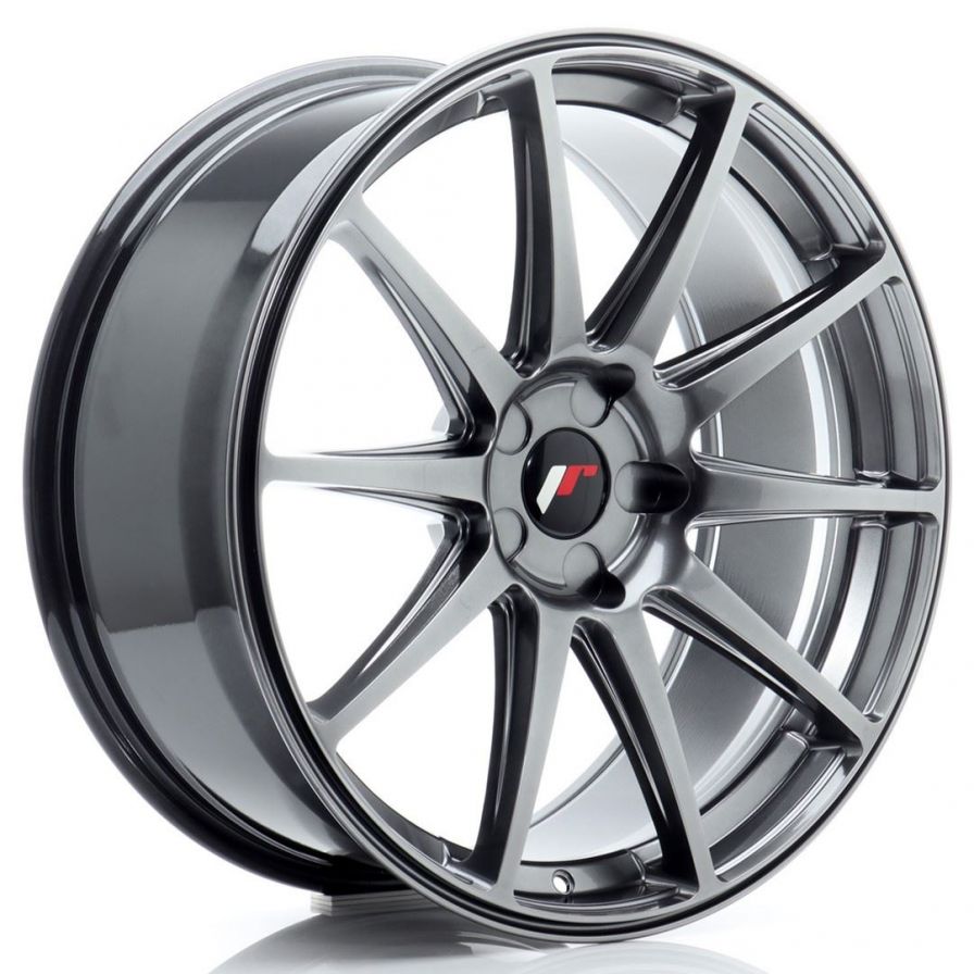 Japan Racing Wheels<br>JR11 Hyper Black (20x8.5)